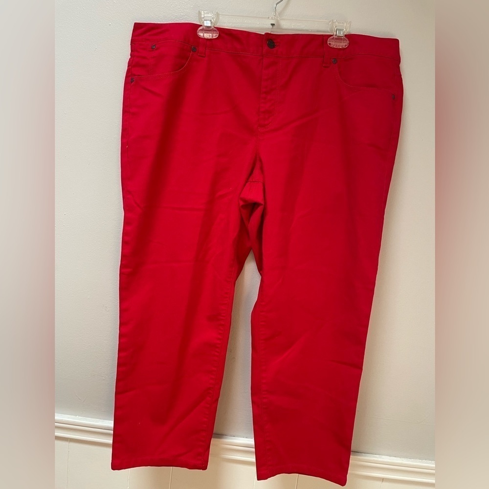 Talbots signature slim crop jeans. Size 22w